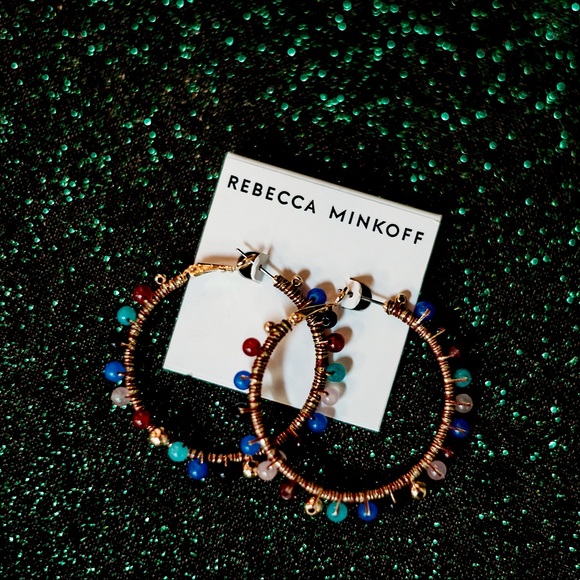 Rebecca Minkoff Morocco Hoop Earrings - Picture 1 of 6